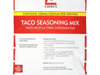 Lawry's 15 oz. Sloppy Joe Seasoning Mix - 6/Case
